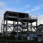 高知県黒潮町の津波避難タワー